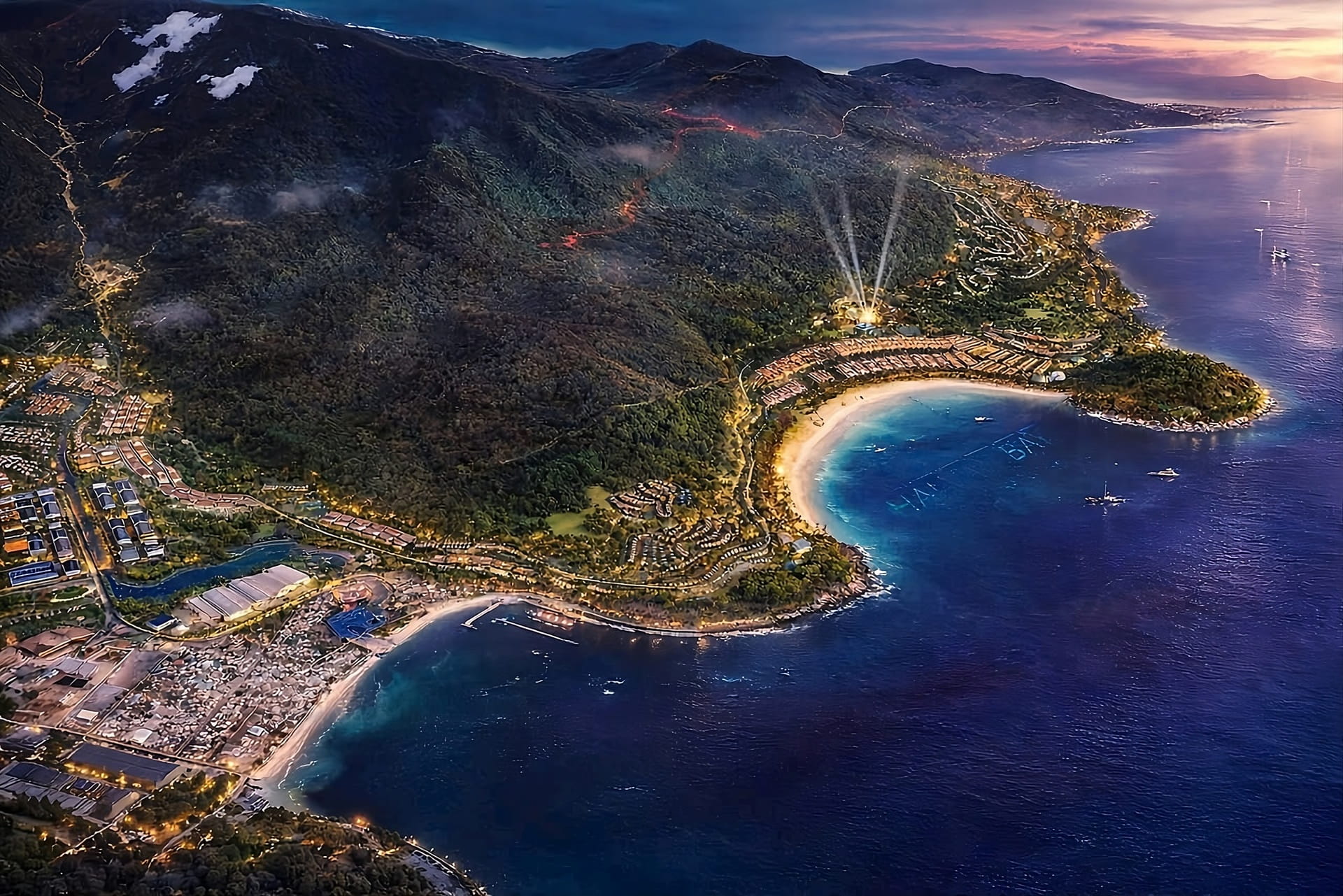 Phối cảnh dự án Vinhomes Haivan Bay